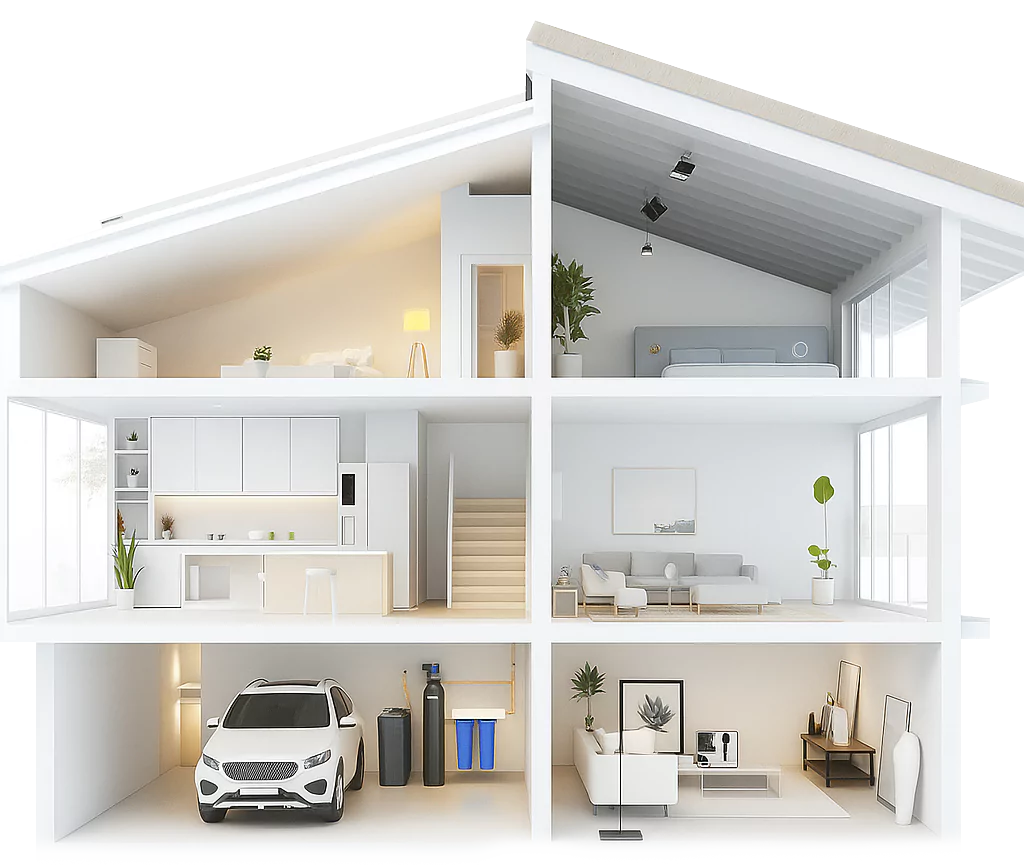 water filter in commercial building